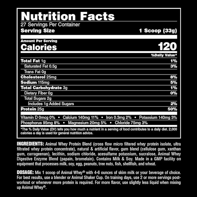 Animal Whey Isolate Whey Protein Powder – Isolate Loaded for Post Workout and Recovery &amp Fury - Pre Workout Powder Supplement for Energy and Focus
