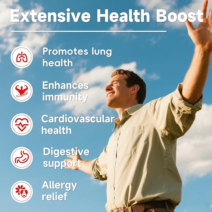 Quercetin with BromelainQuercetin 500mg CapsulesImmune HealthRespiratory Wellness60 Capsules