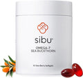 sibu Sea Buckthorn Omega-7 Softgels Starter Kit (60ct 30 Day Supply) – Supplement for Healthy Skin Hair Nails and Dryness