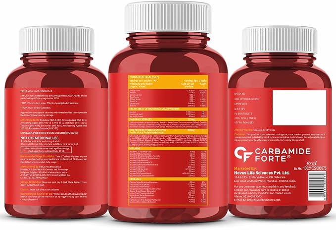Carbamide Forte Biotin+ with 50 Multivitamin+ Tablet