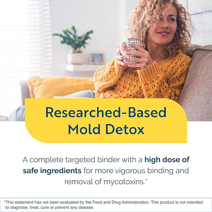 Researched Nutritionals MycoPul - Advanced Mycotoxin Binder Complex Zeolite Detox Humic Acid Fulvic Acid &amp Activated Charcoal for GI Tract Detox Clinically Researched Mold Binders 30 Capsules