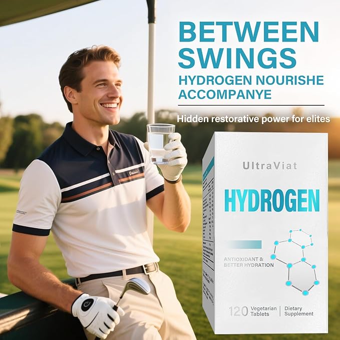 Hydrogen Water Tablets 12 ppm H2 Molecular Hydrogen Supplement with Magnesium for Drinking Water Energy &amp Cognitive Support