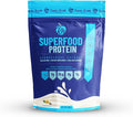 Superfood Whey Protein (Vanilla) | High-Protein Blend with Organic Superfoods &amp Probiotics | Immune &amp Muscle Support | Gluten &amp GMO Free |15 Servings
