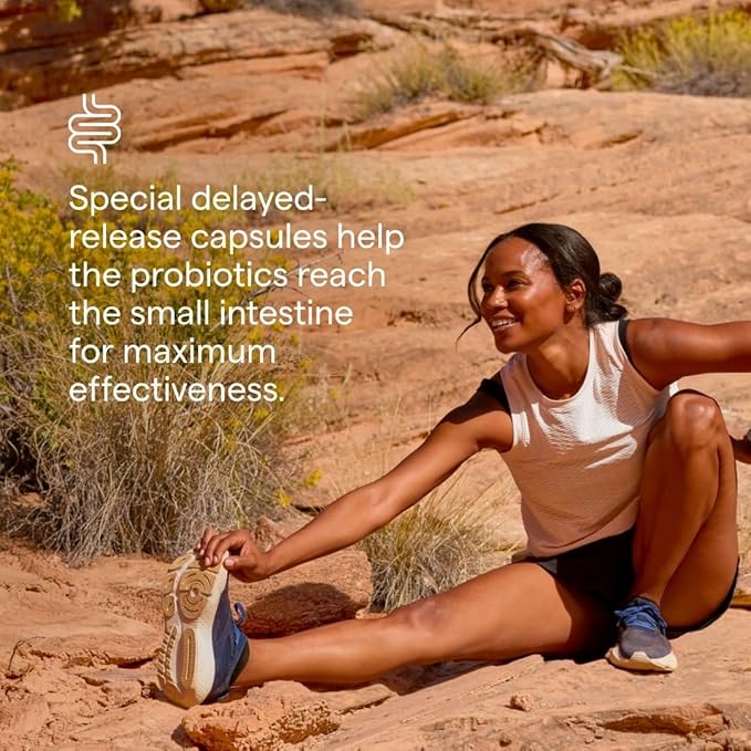 Trace Minerals Probiotic 55 Billion - High-Potency Probiotic for Small &amp Large Intestine Support - Age-Related Gut Support - Delayed Release Technology - Gluten-Free - 30 Count (30 Servings)