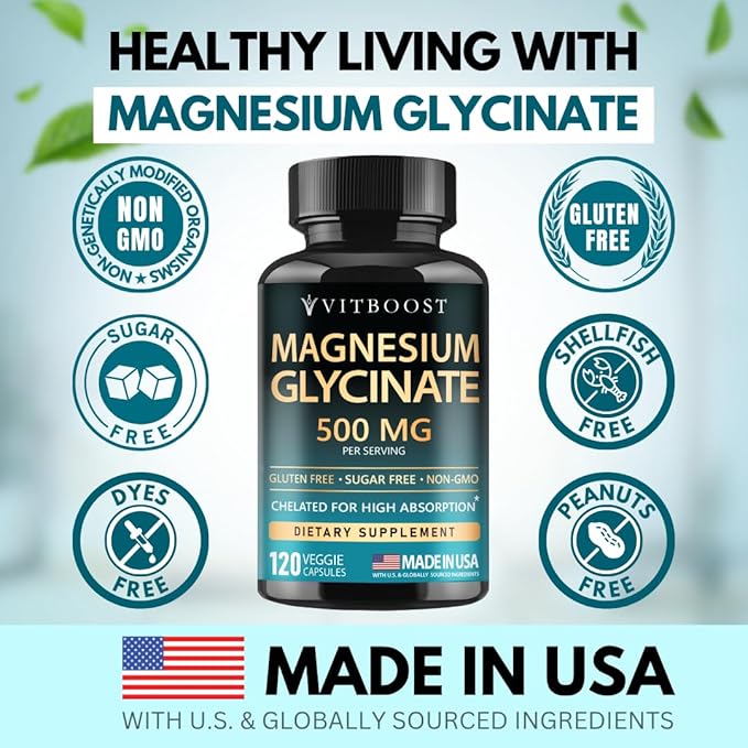 VITBOOST Biotin Collagen Keratin with Magnesium – Hair Skin Nails &amp Muscle Support Supplement Set