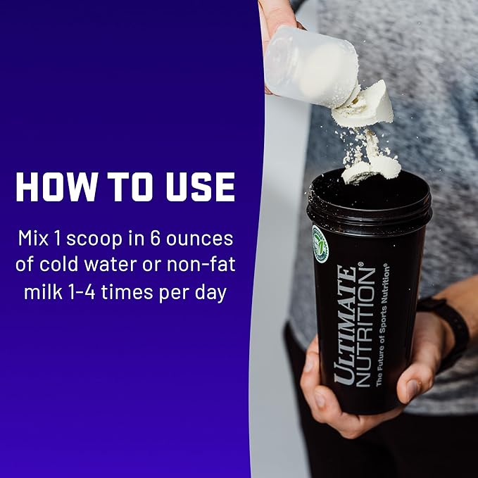 Ultimate Nutrition Whey Protein Isolate Powder with Glutamine Complex ISO Sensation 93 - Whey Protein Powder with Added Colostrum for Enhanced Recovery Immunity &amp Gut Health - Natural 5lbs