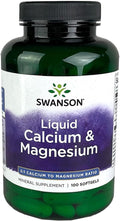Liq. Calcium &amp Magnesium 300/150 mg 100 Sgels