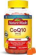 Nature Made CoQ10 200Mmg Per Serving Gummies Heart &amp Energy Support 60 CoQ10 Gummies 30 Day Supply