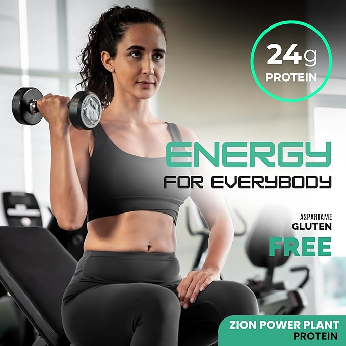 Zion 100% Plant Based Protein Powder Chocolate Fudge Ice Cream Protein 1 Pound High Impact 100% Pure Plant Protein by McDuffie 5 Zion Perfect for for Muscle Recovery &amp Strength 1 Pound Protei