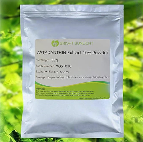 50g ASTAXANTHIN Extract 10% Haematococcus Pluvialis Extract Powder Antioxidant