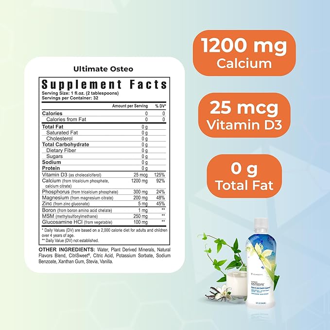 Youngevity Ultimate Osteo-Fx (Liquid) | Bone Health Support | 32 fl. oz. - (1 Pack)