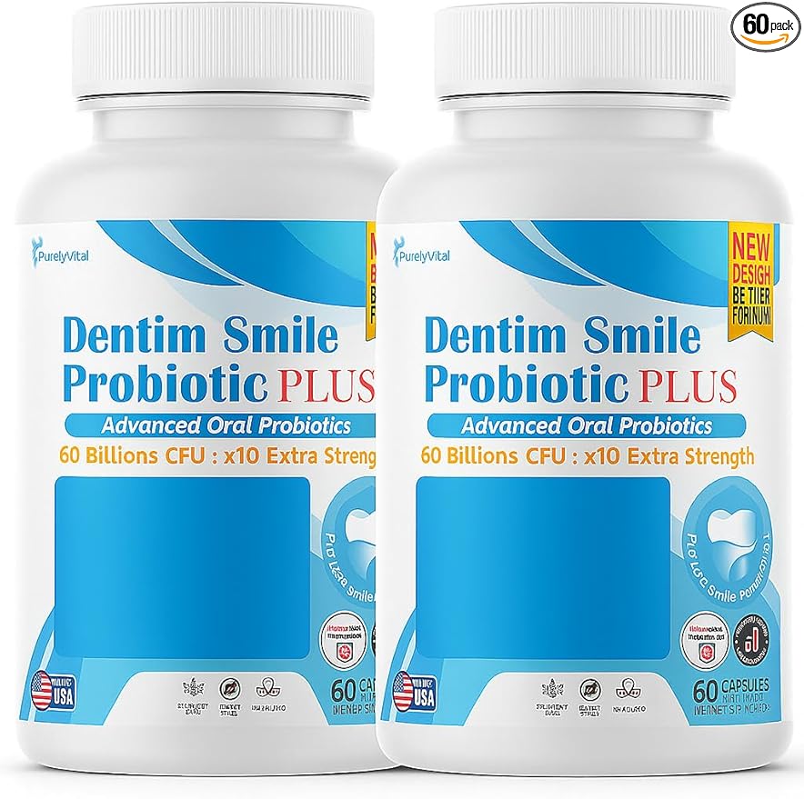Dentim Smile Probiotic Plus 60 Capsules 30-Day Supply (2)