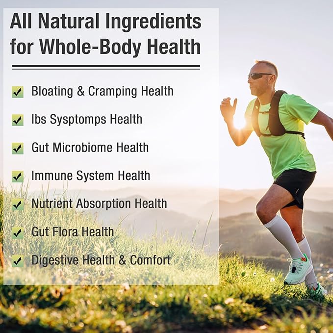 Probiotics for Women &amp Men - 300 Billion CFU 24 Strains + 15 Organic Herbs Prebiotics Blend Daily Probiotic for Digestive Health Immune Gut Bloating - 120 Vegetarian Capsule (120-Days Supply)