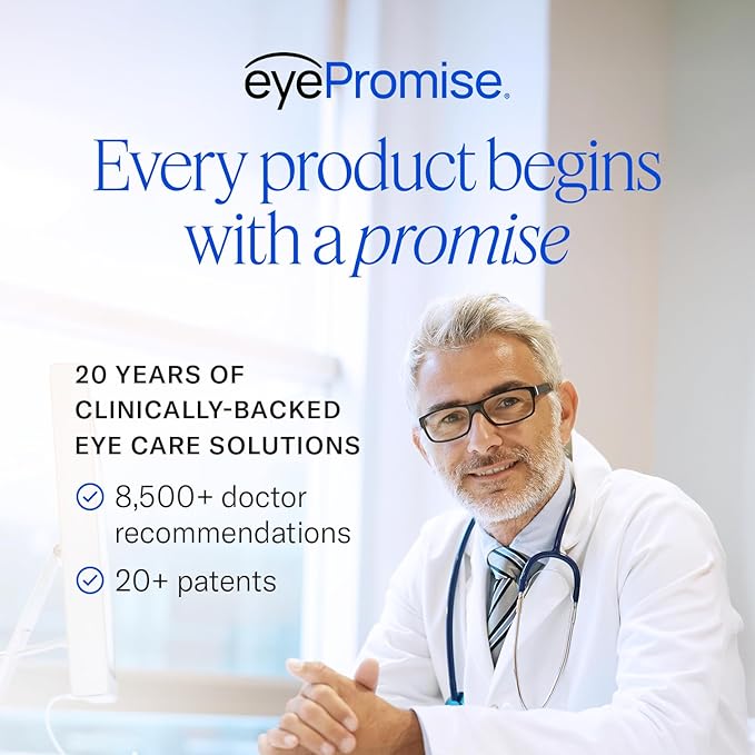 EyePromise Restore Eye Health Supplements - 60 Softgels 30-Day Supply - Omega 3 Supplement with Lutein and Zeaxanthin Fish Oil EPA DHA &amp Eye Vitamins and Nutrients
