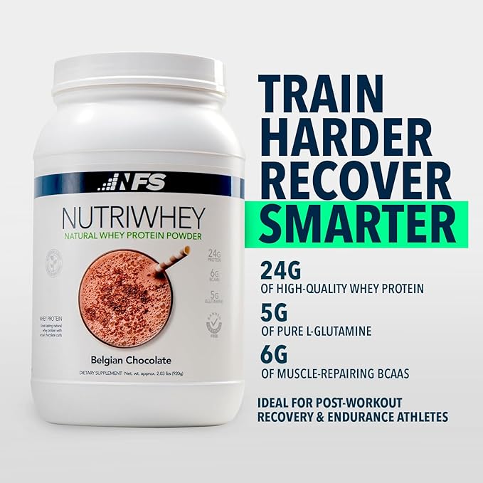 NF Sports Post Workout Nutri Whey Protein Powder Dietary Supplement Amino Energy Supports Immunity BCAA Powder Helps Fight Stress (Alpine Strawberry Powder 828g 23 Servings)