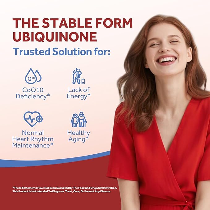 Doctor's Recipes CoQ10 400 mg High Potency Stable Form Ubiquinone Superior Absorption with Extra Virgin Olive Oil Antioxidant for Heart &amp Energy Naturally Fermented Gluten-Free 120 Softgels