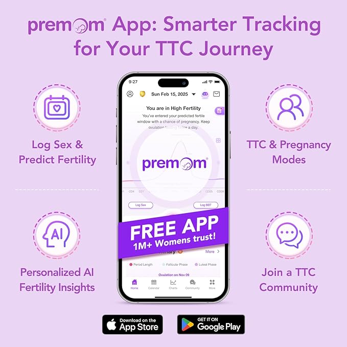 Premom Prenatal Pre &amp Probiotics for Women: 18 Diverse Organic Prebiotics Strains - Supports Digestive 30 Billion CFU Gut &amp Immune Health for Mom and Baby - Daily Capsules