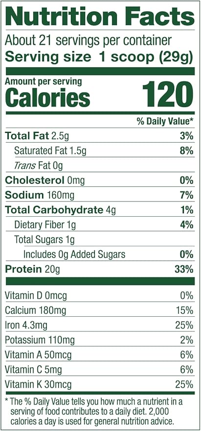 Vega Protein and Greens Protein Powder Berry - 20g Plant Based Protein Plus Veggies Vegan Non GMO Pea Protein for Women and Men 1.2 lbs (Packaging May Vary)