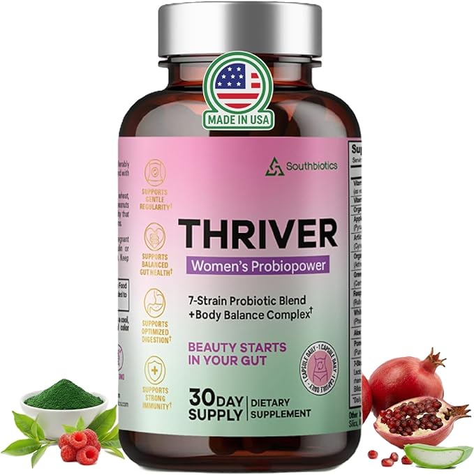 Women’s Probiotic for Gut &amp Feminine Balance | 20 Billion CFU Digestive Support &amp Occasional Bloating Support | 1 Daily Capsule | Vegan Non-GMO Made in USA