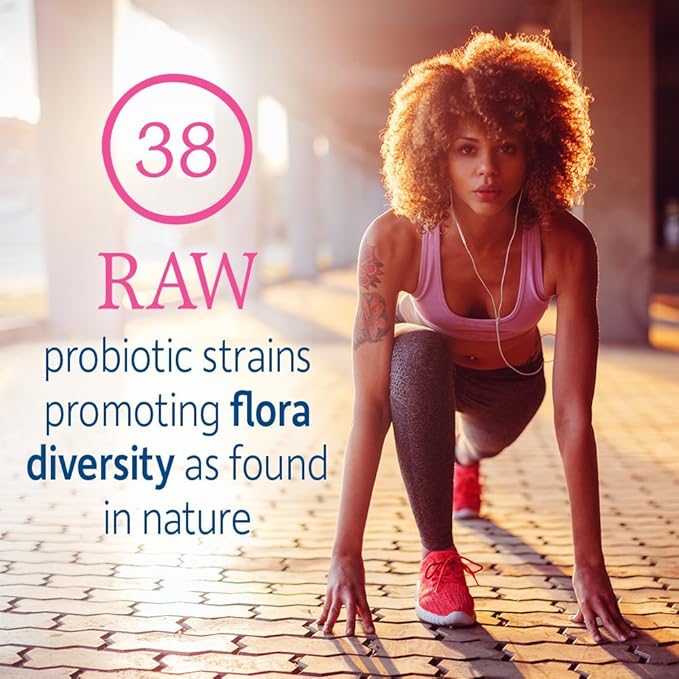Garden of Life Raw Probiotics Vaginal Care - 50 Billion CFU - 38 Probiotic Strains - Supports Vaginal &amp Urinary Tract Health - Shelf Stable - 30 Vegetarian Capsules