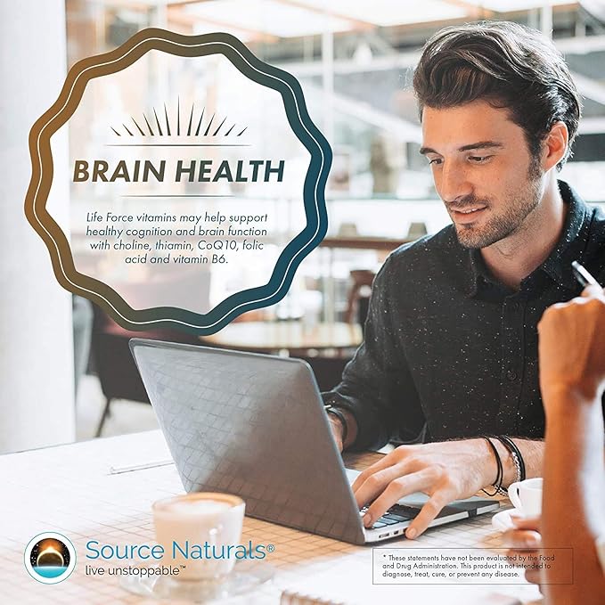 Source Naturals Vegan True Vegan Force Multiple Advanced Energy Formula for Vegans* - 180 Tablets
