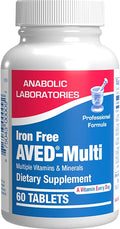 30-In-1 Adult Multivitamin without Iron - Antioxidant Rich Over 50 Multivitamin for Women and Men with Vitamins A C D E B Complex Zinc Magnesium Digestive Support Blend &amp More - 1 Month Supply