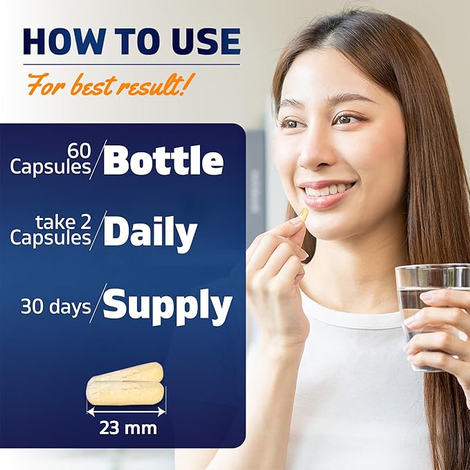 Vitamatic Saccharomyces Boulardii Probiotic 10B per Serving + Yeast Extract (MOS Yeast Fraction) 300 mg - 60 DR Capsules - Made in The USA-2 Pack