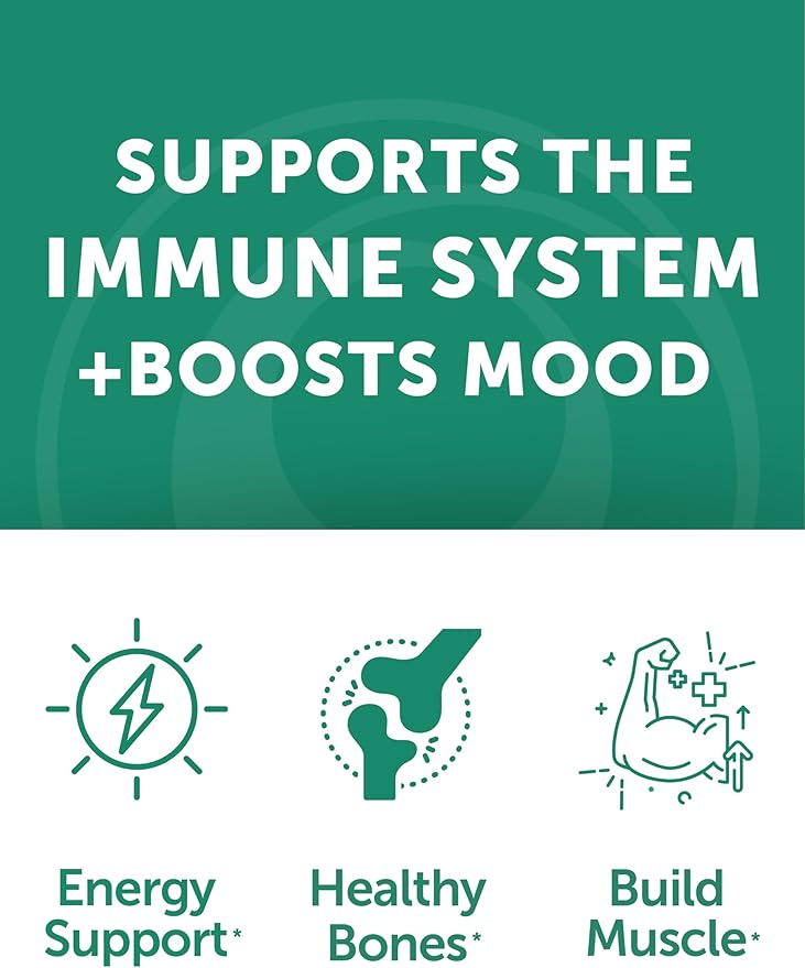 Lunakai USA Made Vitamin D3 Gummies 2000 IU - Non-GMO Gluten-Free Vitamin D Gummies for Women &amp Men - Bone Immune &amp Energy Support 60ct