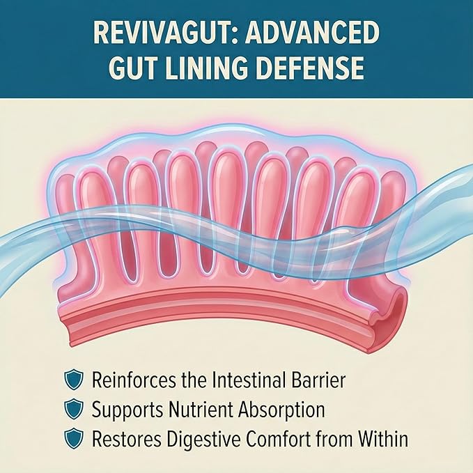 Balance ONE 2-Month Complete Digestive Support Bundle – Intestinal Barrier &amp Microbiome Kit – Includes 2X RevivaGut Powder &amp 1x Daily Probiotic (3 Pieces)