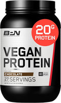 BARE PERFORMANCE NUTRITION Vegan Protein Plant Based Protein Pea Protein Watermelon Protein and Pumpkin Protein Naturally Sweetened and Flavored (27 Servings Chocolate)