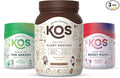 KOS PowerPlant Bundle (Organic Plant-Based Chocolate Protein Powder + Organic Reds Blend + Organic Greens Blend)