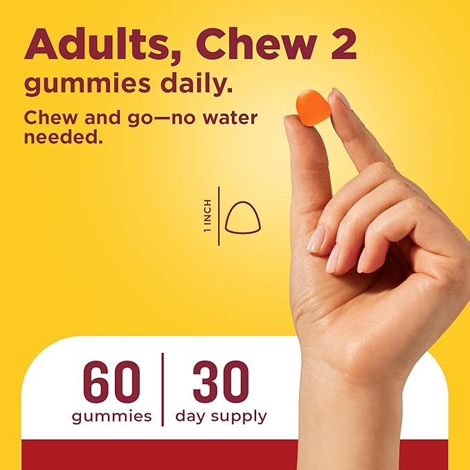 Nature Made CoQ10 200Mmg Per Serving Gummies Heart &amp Energy Support 60 CoQ10 Gummies 30 Day Supply