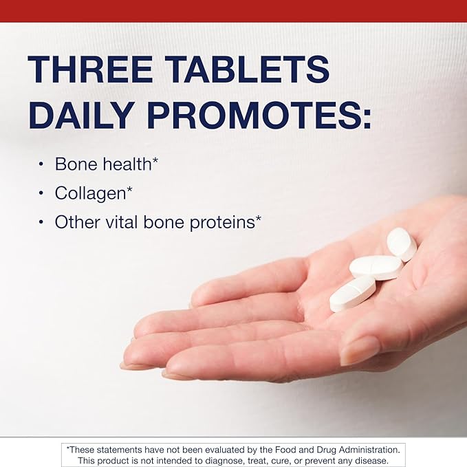 Metagenics Bone Builder Extra Strength - Microcrystalline Hydroxyapatite Concentrate (MCHC) with Calcium &amp Phosphorus - Supports Bone Density &amp Strength - Non-GMO &amp Gluten-Free - 180 Table