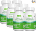 Igennus Algae Calcium &amp Magnesium Supplement Plant Based High Absorption K2 &amp D3 Non-GMO Red Algae Mineral Complex for Bone &amp Teeth Support for Women and Men with Boron Vegan 6 x 6