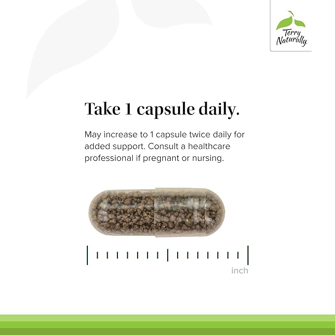 Terry Naturally Vectomega - 214 mg Omega-3 60 Capsules - Fatty Acid &amp Phospholipid Peptide Complex from Salmon Supports Heart &amp Brain Health - Non-GMO Gluten-Free - 60 Servings