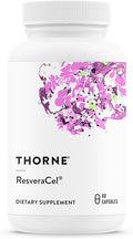 Thorne ResveraCel - Nicotinamide Riboside with Quercetin Phytosome and Resveratrol - Support Healthy Aging Methylation Cellular Energy Production and Metabolism - 60 Capsules - 30 Servings