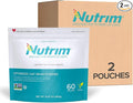 Nutrim Oat Bran Powder with 750mg Beta Glucan per Serving - Easy-Mix Soluble Fiber for Cholesterol Management &amp Immune Support - Heart Healthy Non-GMO &amp Vegan Oatmeal (60 Servings 2 Pack)