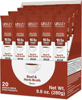 Unjury Whey Protein Powder Individual Stick Packs | Beef and Herb | 10.5g 100% Whey Isolate Protein Powder | Low Carb and Lactose Free | Gluten Free | Certified Kosher | 20 Servings