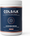 SRILabs ColSilk Unflavored Hydrolyzed Collagen Powder with Colostrum and Polypodium - Skin Hair Nails Gut Health and Joint Support - One Scoop Daily | 1 Month Supply