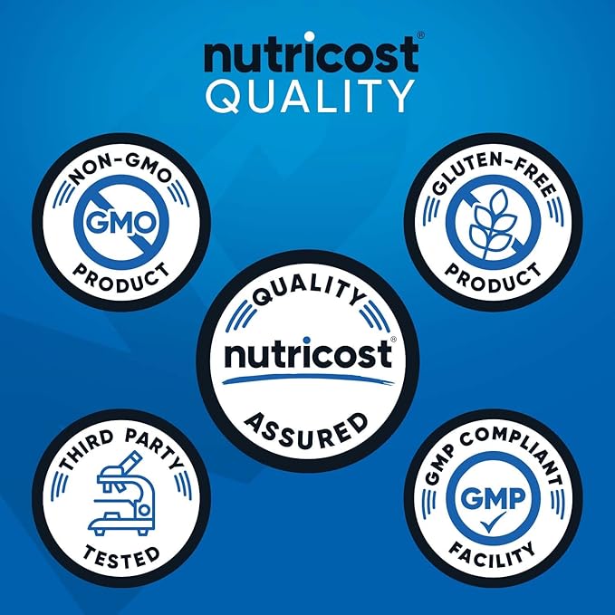 Nutricost myHMB Capsules 1500MG Calcium HMB Per Serving 120 Capsules 40 Servings - Performance Line Calcium B-Hydroxy B-Methylbutyrate Monohydrate