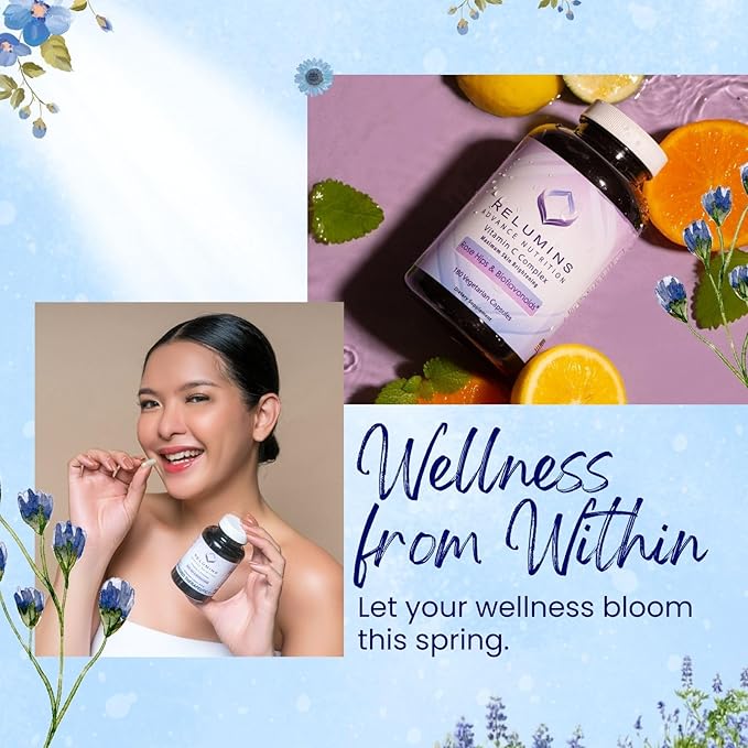 Relumins Advance White Active Glutathione Complex - Max Dose 900mg Glutathione with 6X Boosters ALA &amp NAC - Spring Glow Essentials Anti-Aging Skin Brightening Supplement - 60 Caps x 3 Bottles