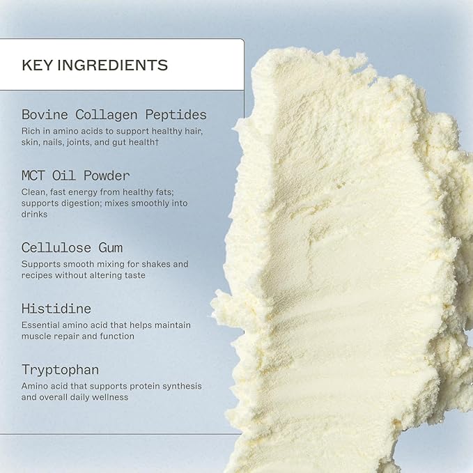Amy Myers MD The Myers Way Paleo Protein Unflavored - Supports Gut Barrier Function &amp Daily Protein Needs - Collagen-Based Grass-Fed - 21.59 oz (20 Servings)