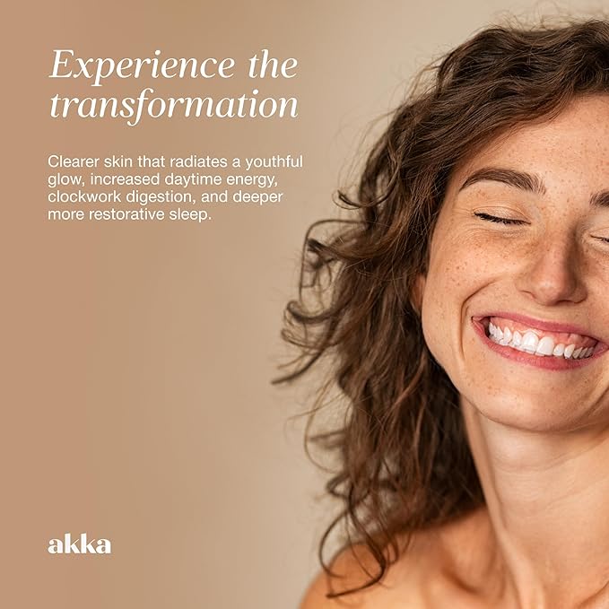 AKKA Premium Liver Cleanse Detox &amp Repair Superbiotic - Supports Liver Health &amp Function Boosts Energy Digestion &amp Metabolism with Bioavailable Pasteurized Akkermansia Non-GMO Gluten-F