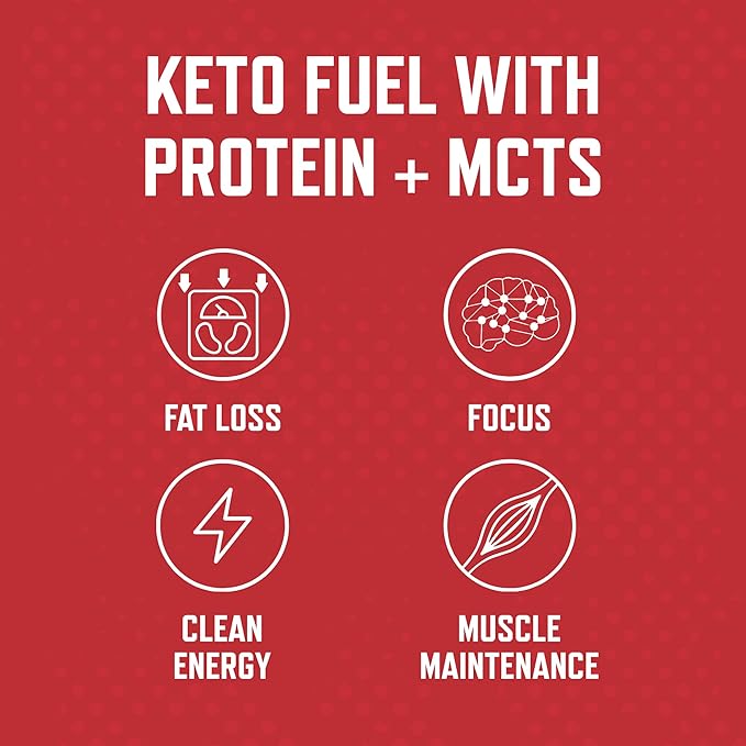 Purus Labs KetoFeed Protein | Keto Low Glycemic Protein Meal Replacement | Low Carb 0 Sugars | Added MCTs | 20g Whey Protein (Salted Vanilla Caramel)