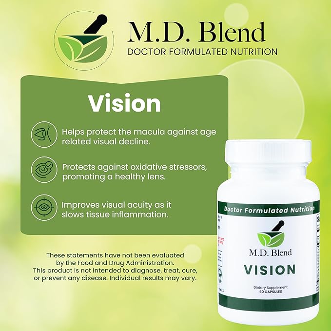 Vision Expertly Formulated Lutein and Zeaxanthin Supplements for Eye Health AREDS2 Preservision Support Astaxanthin Zinc Thiamine Eye Vitamins A &amp C - 90 Capsules (Pack of 3)