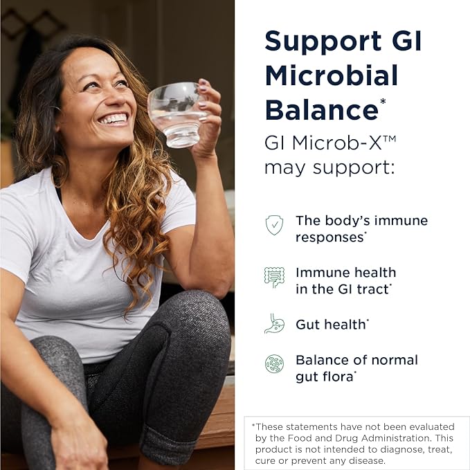 Designs for Health GI Microb-X - Botanical Gut Support Cleanse + Detox Supplement with Tribulus Berberine + Barberry Extract - Vegetarian + Non-GMO (120 Capsules)