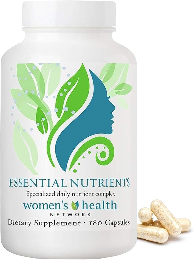 Women's Health Network Essential Nutrients – Daily Multivitamin for Energy Healthy Aging &amp Immune Support Folate as Quatrefolic® a Patented Natural Form of 5-MTHF