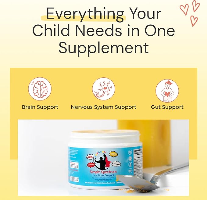Simple Spectrum Vitamin Supplement Nutritional Support No Added Sugars or Artificial Ingredients