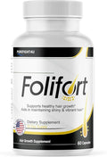 Folifort Supports Healthy Unique Hair Growth Scalp Nourishment Support | Folifort Dietary Supplement | 60 Capsules
