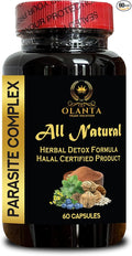 Advanced Parasite Complex - Natural Herbal Formula for Digestive Health &amp Balance - Wormwood Cloves &amp Black Walnut - 1 Bottle - GMP-Certified Pure Ingredients